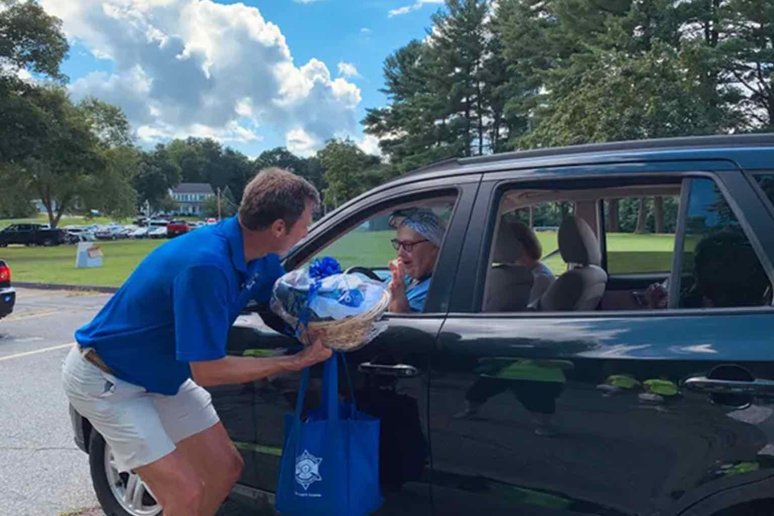 senior event drive thru lew evangelidis