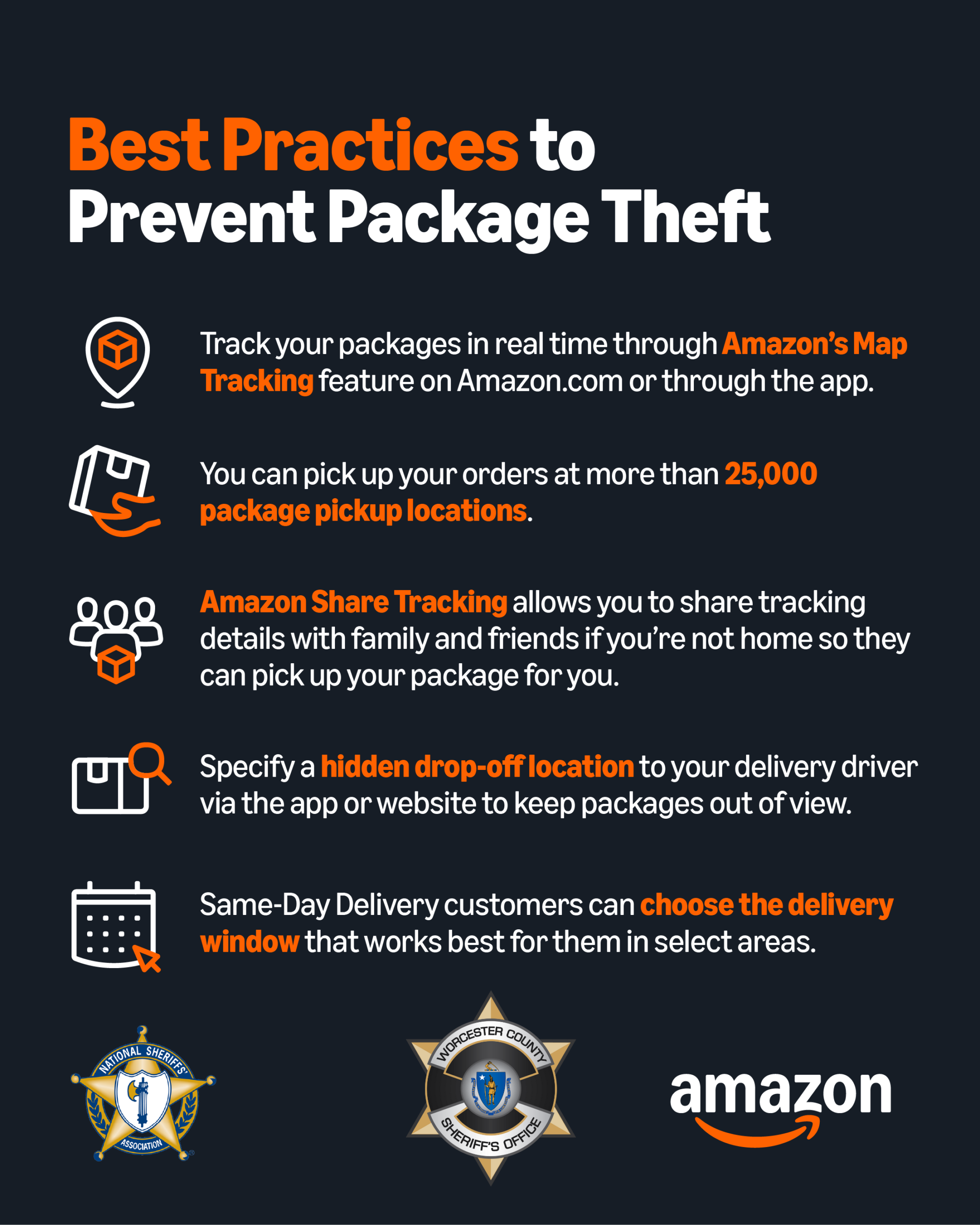 Amazon Safety Checklist