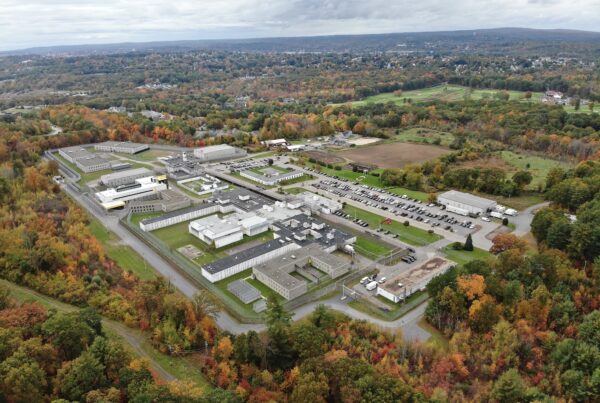 Aerial view of the Worcester County Jail and House of Correction